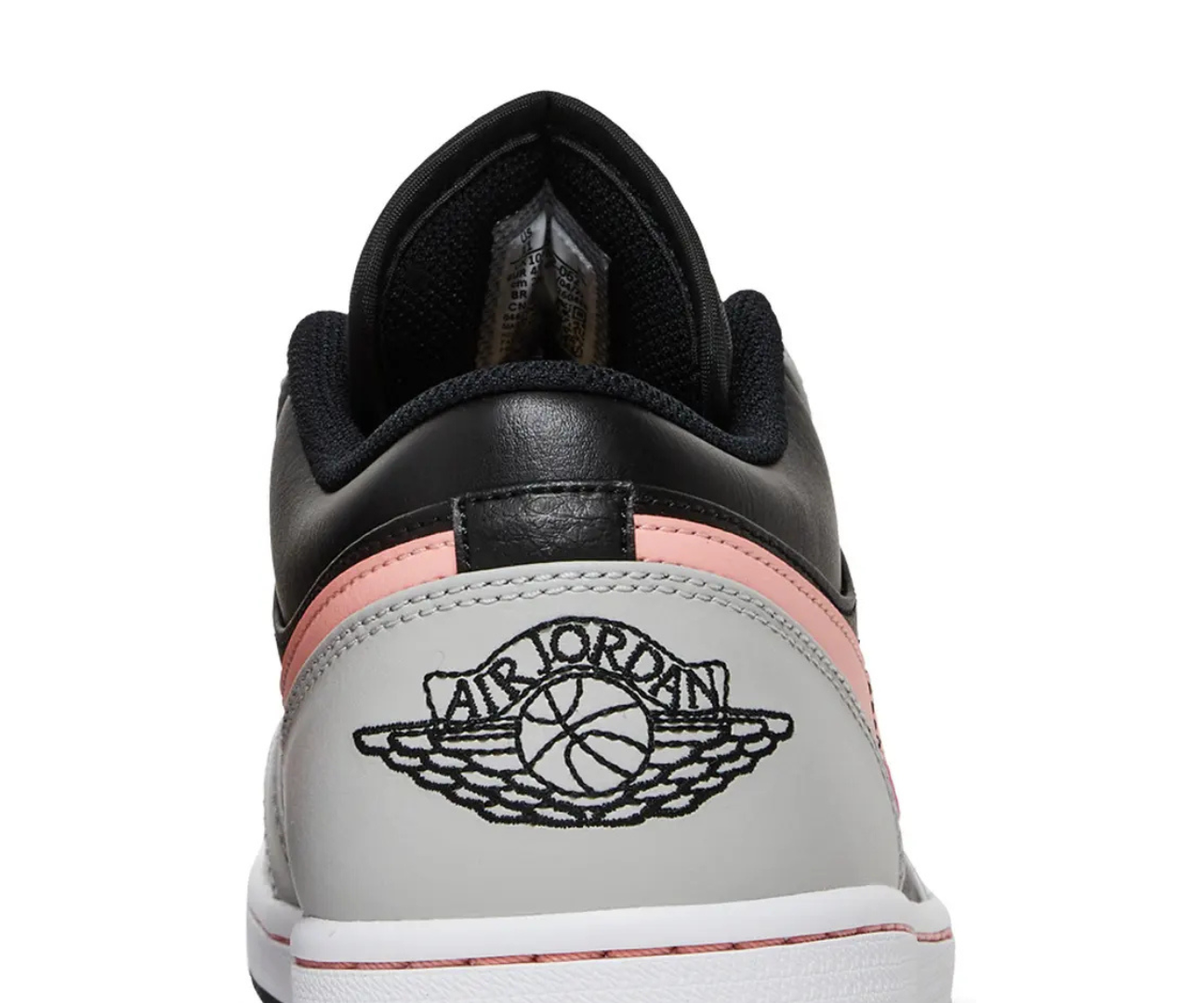 Jordan 1 Low Grey Fog Bleached Coral