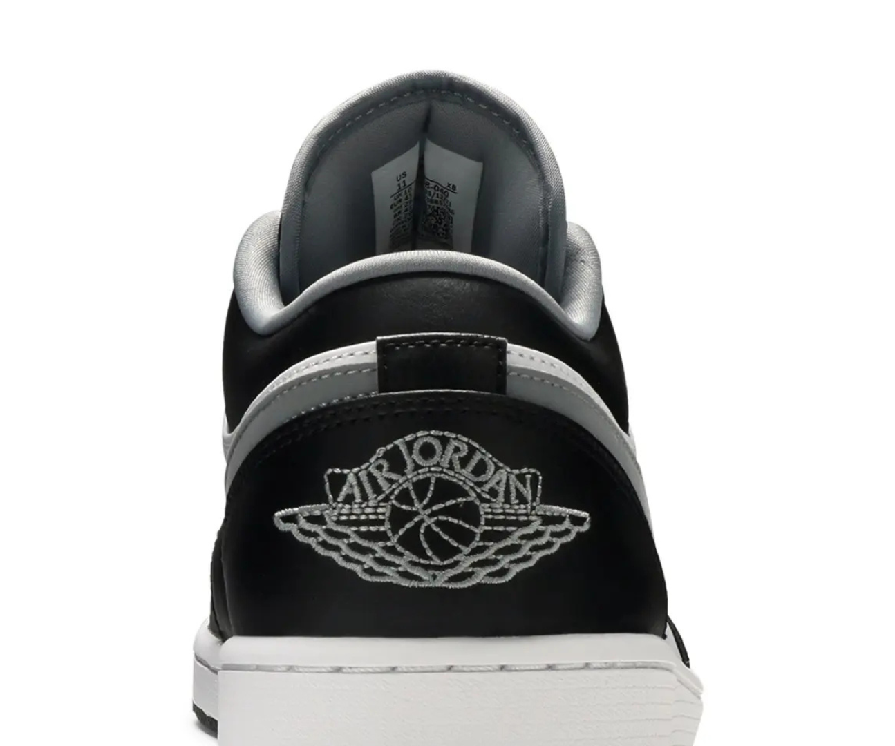 Jordan 1 Low Black Medium Grey (Pronta Entrega)