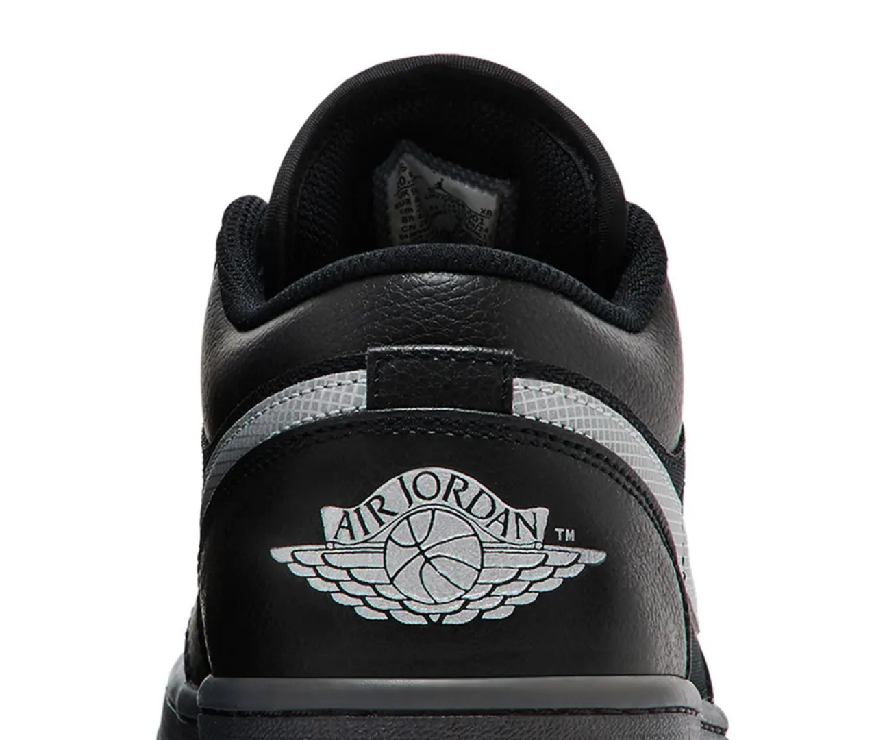 Jordan 1 Low Black Dark Gum