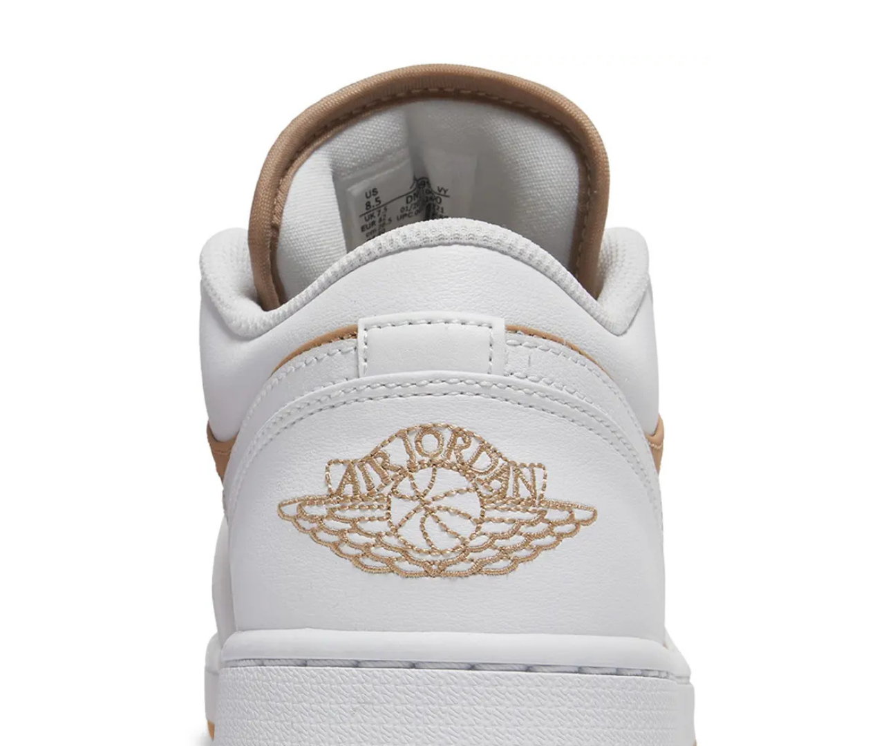 Jordan 1 Low Hemp White