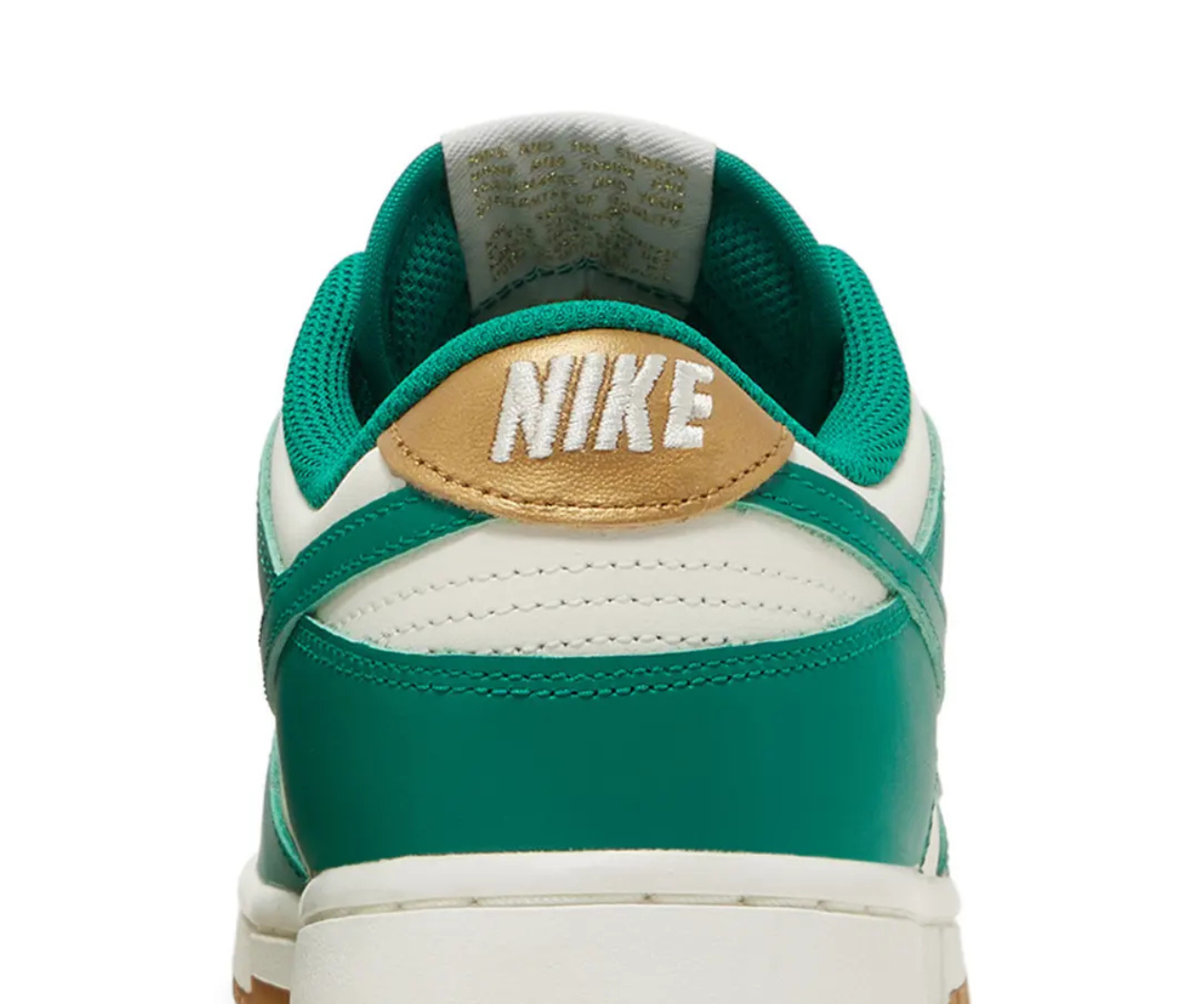 Dunk Low Malachite Metallic Gold
