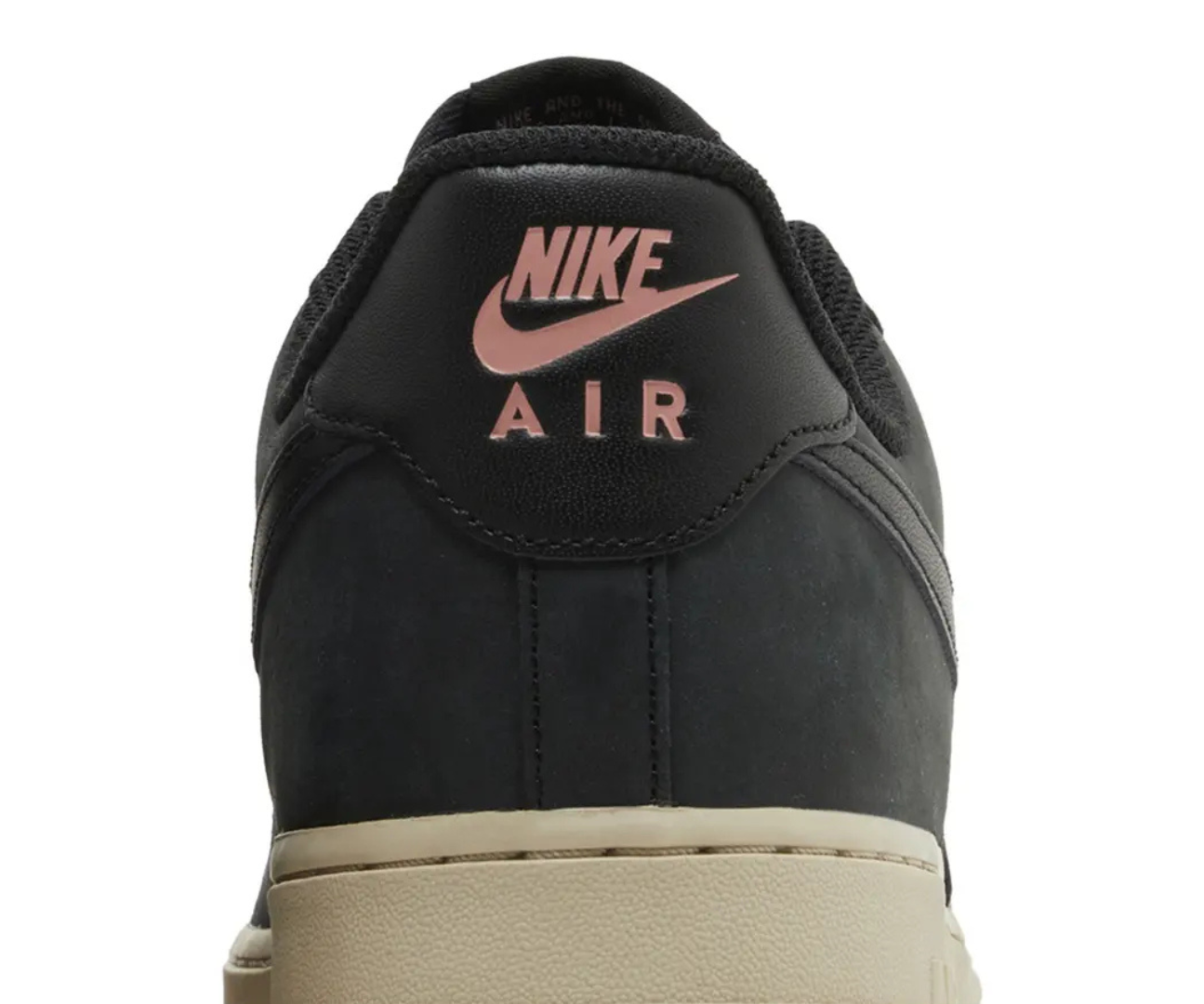 Air Force 1 Black Red Stardust (Pronta Entrega)