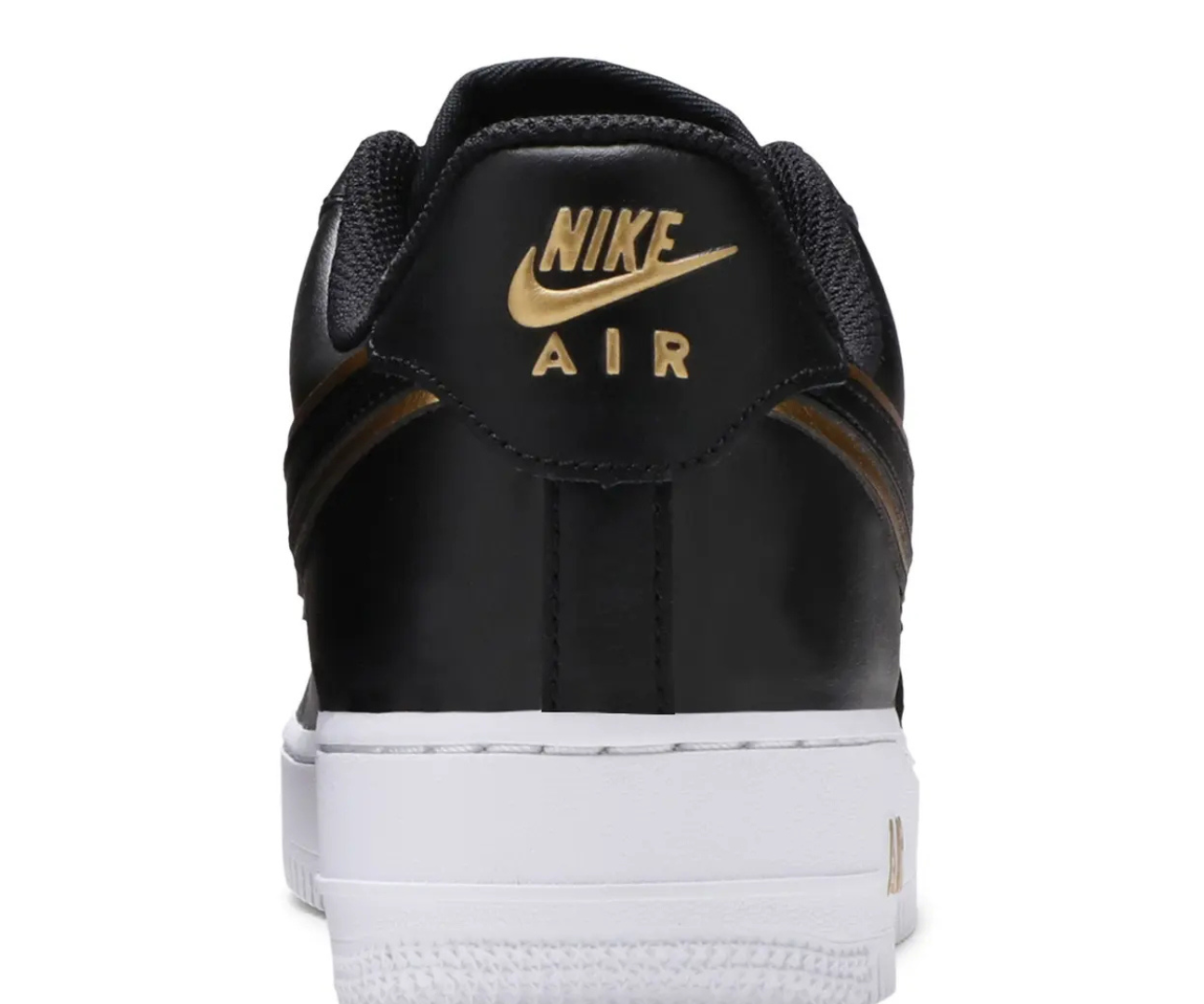 Air Force 1 Black Metallic Gold