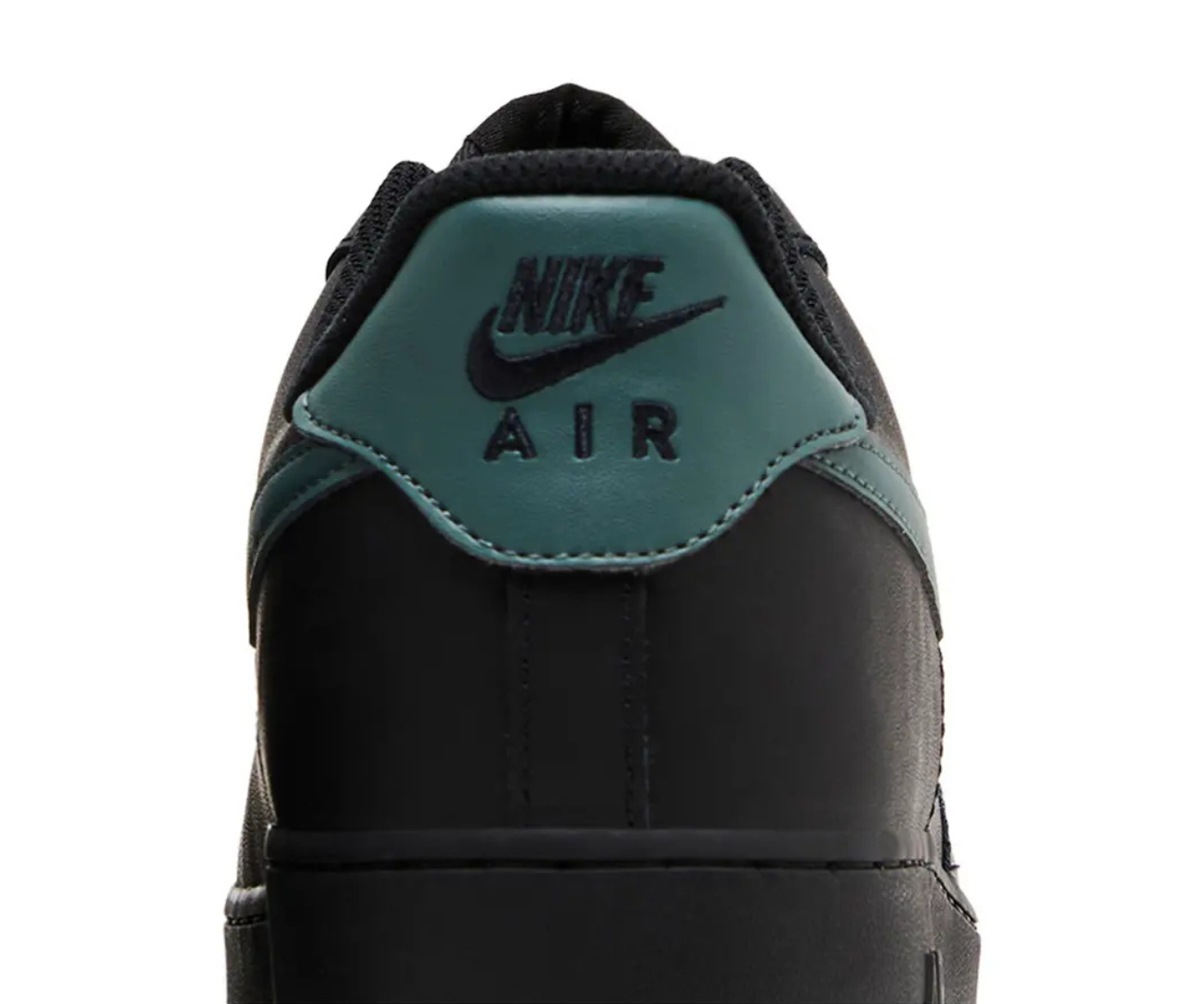 Air Force 1 Black Vintage Green