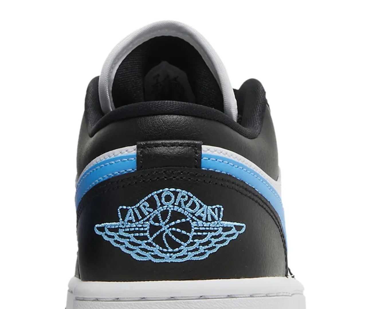 Jordan 1 Low Black University Blue