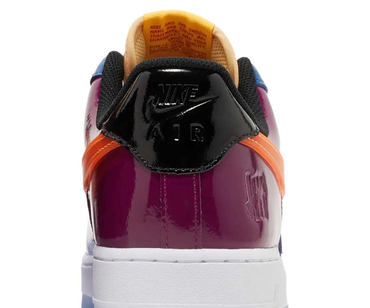 Undefeated x Air Force 1 Total Orange