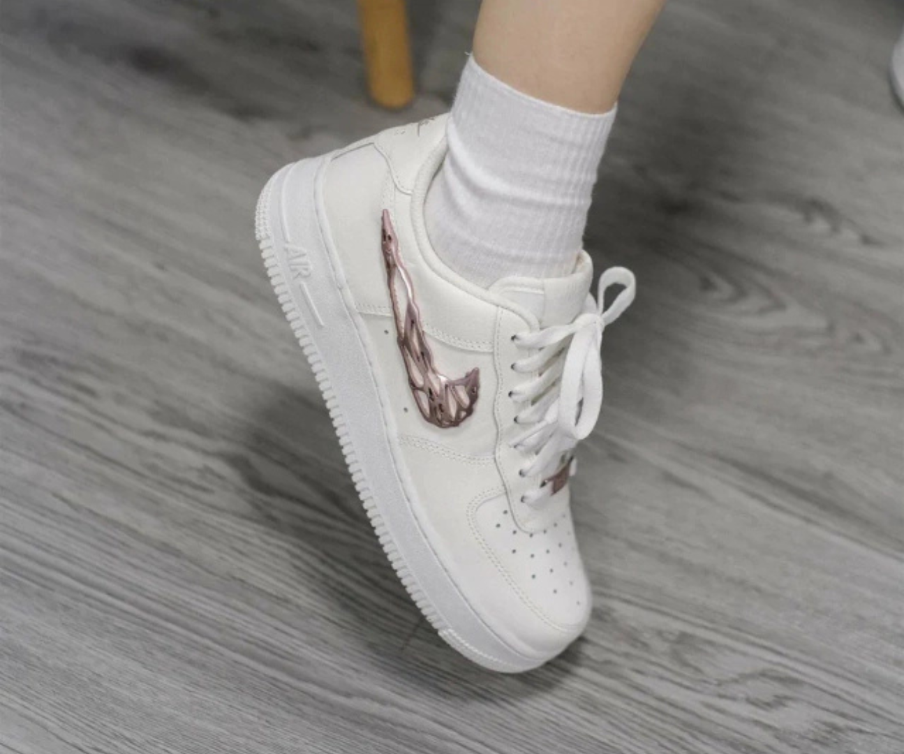 Air Force 1 Molten Metal Swoosh Pack Pink