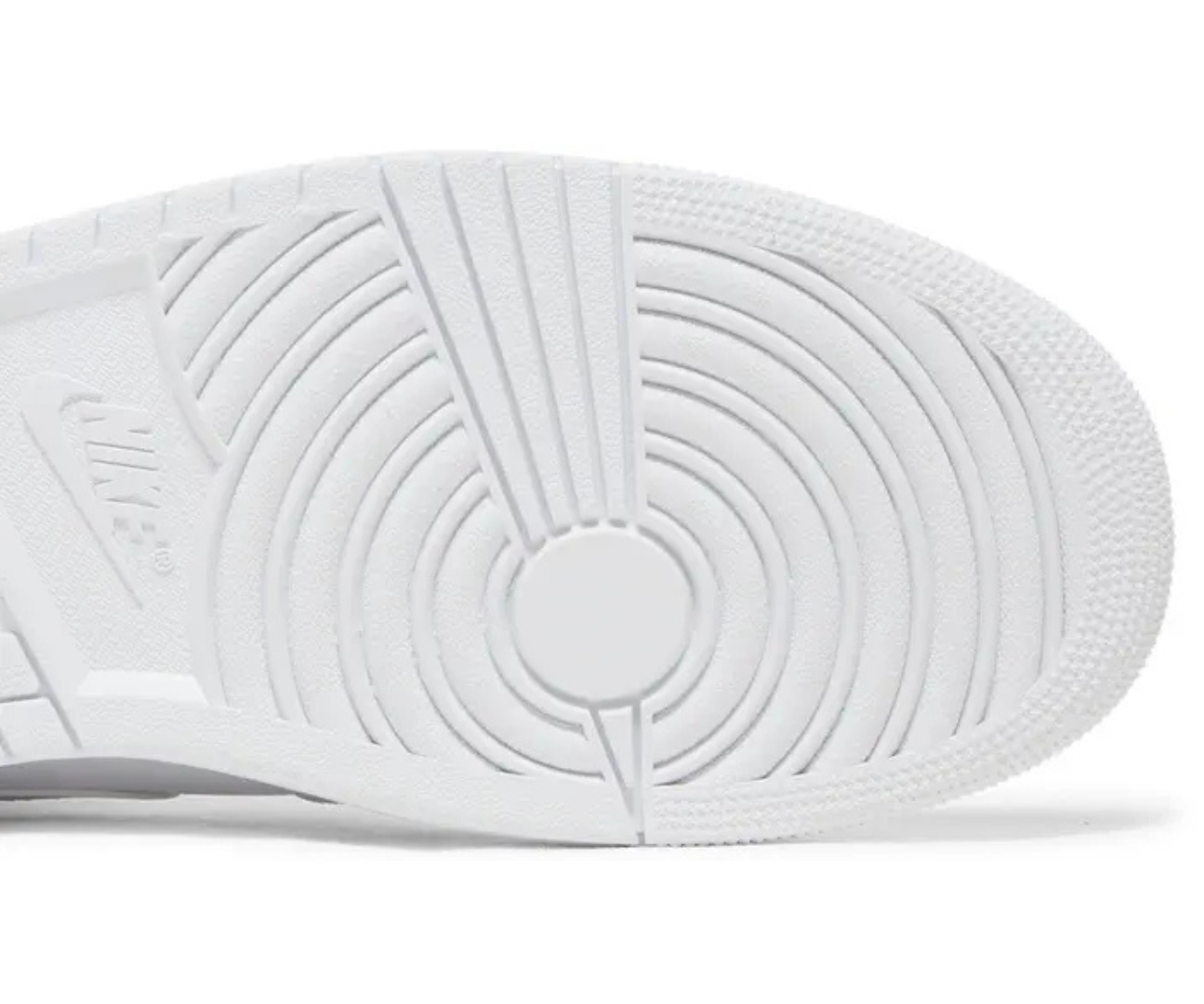 Jordan 1 Mid Triple White
