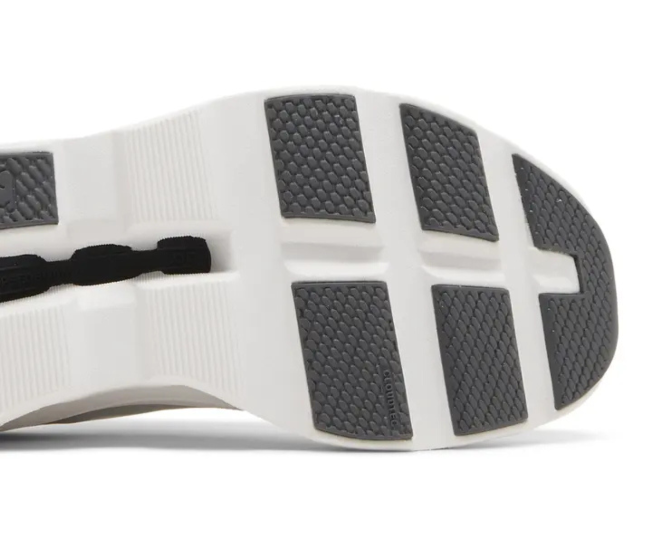 On Cloudmonster White Black