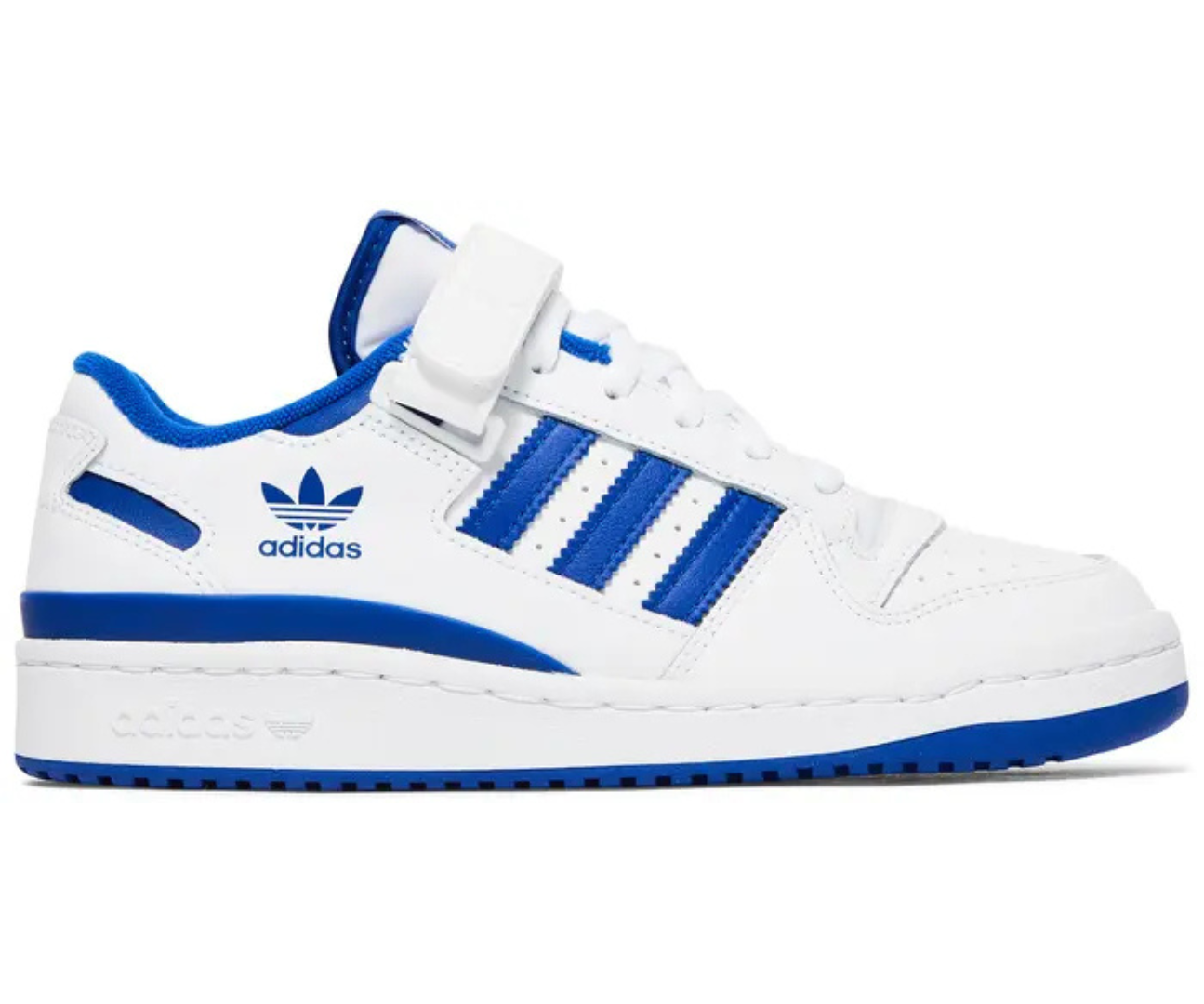 Forum Low J White Royal Blue