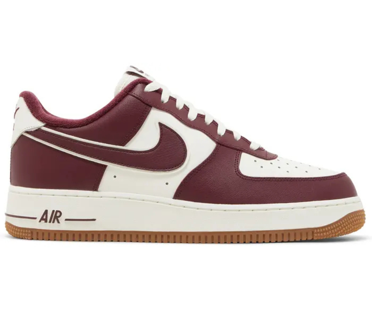 Air Force 1 College Night Maroon