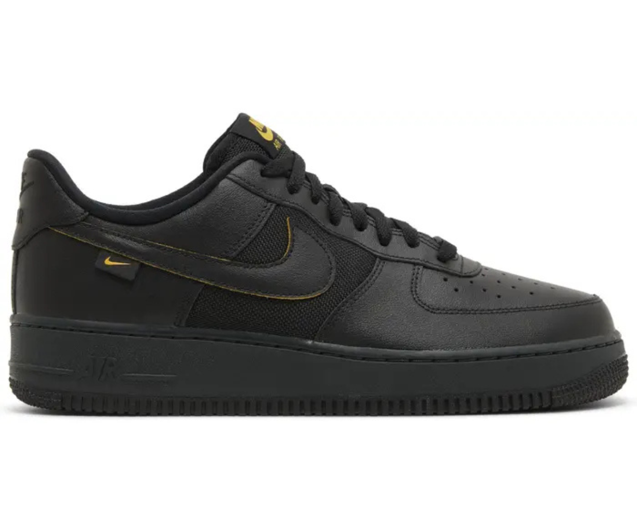 Air Force 1 Black University Gold