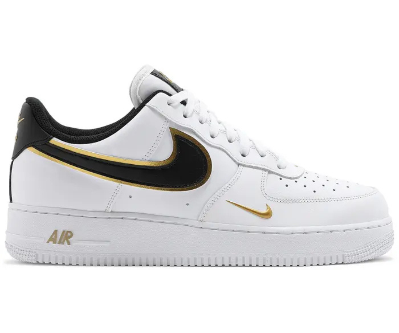 Air Force 1 White Metallic Gold