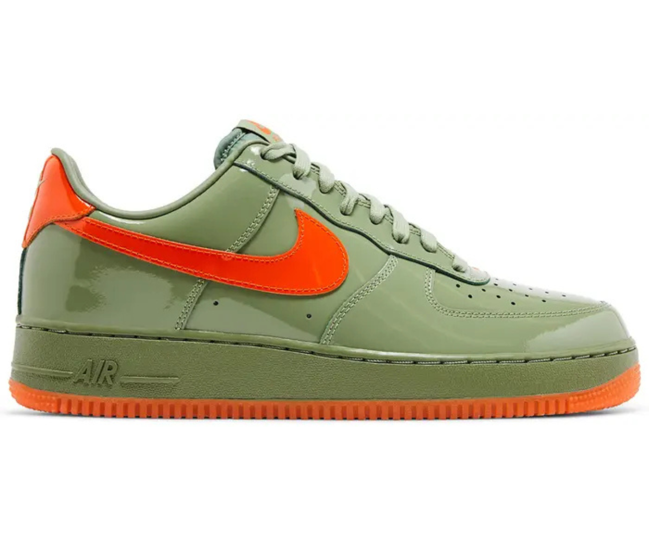 Air Force 1 Oil Green Safety Orange
