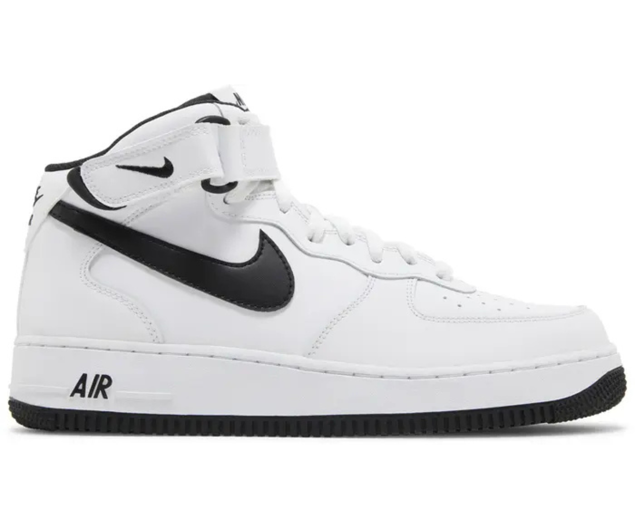 Air Force 1 Mid White Black