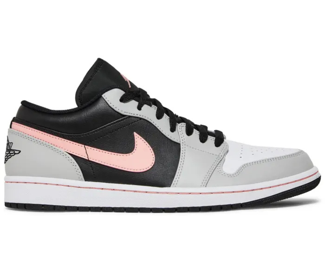 Jordan 1 Low Grey Fog Bleached Coral