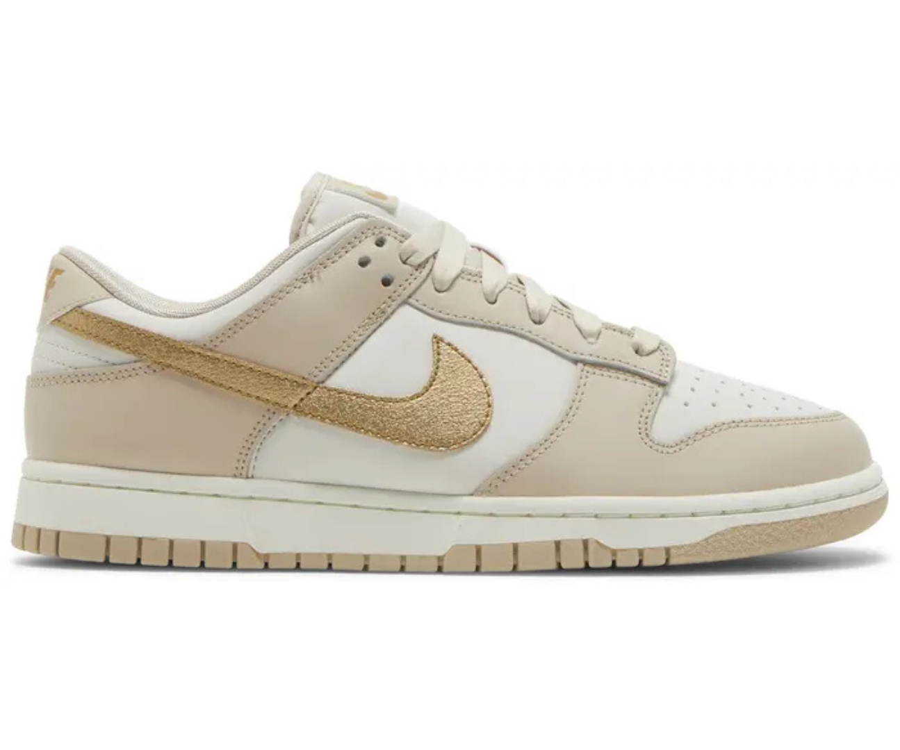 Dunk Low Gold Swoosh