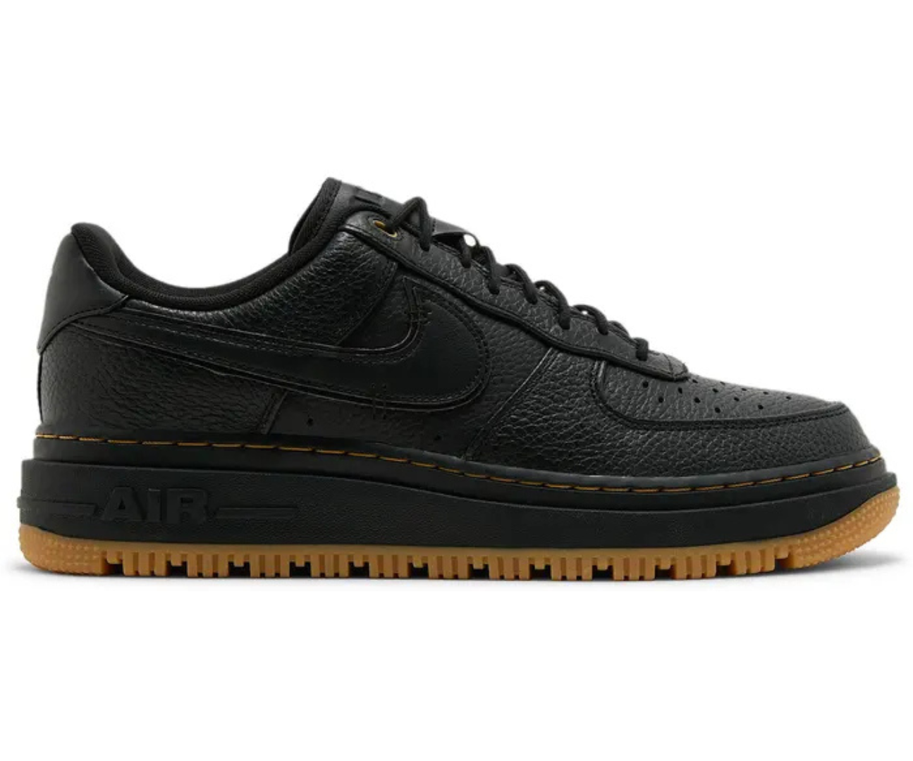 Air Force 1 Luxe Black Gum
