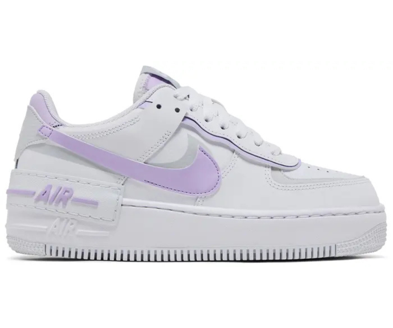 Air Force 1 Shadow White Lilac Bloom