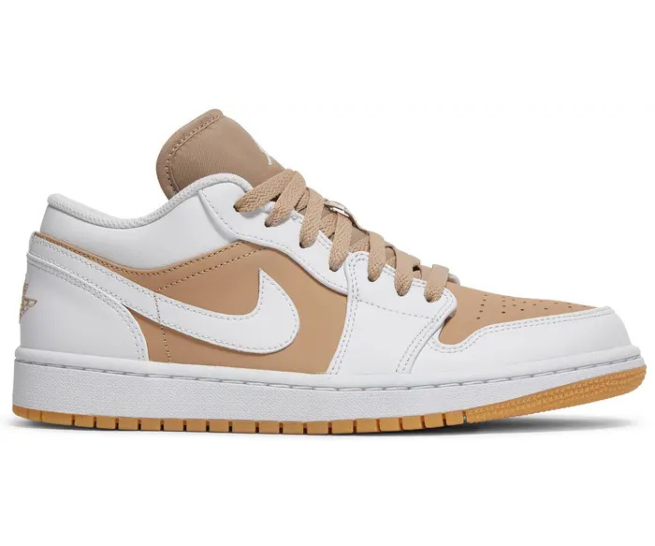 Jordan 1 Low Hemp White