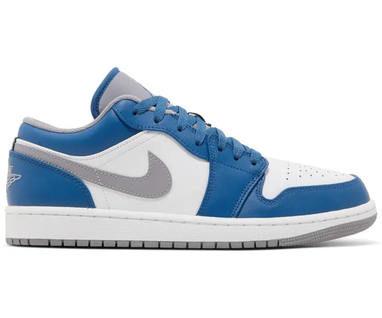 Jordan 1 Low True Blue Cement
