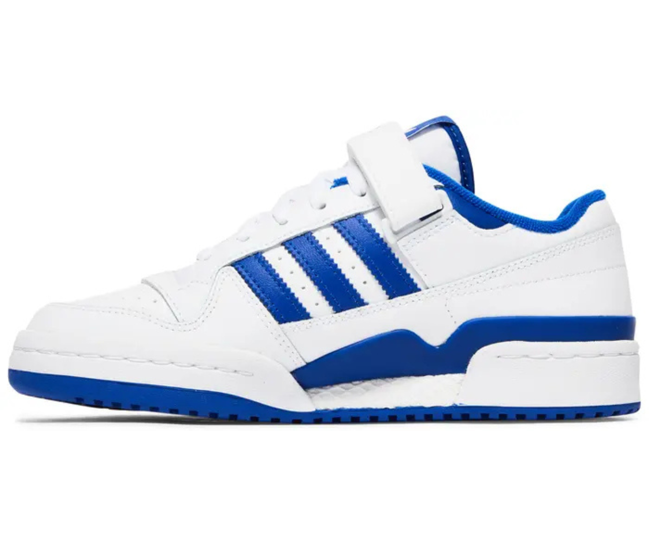 Forum Low J White Royal Blue