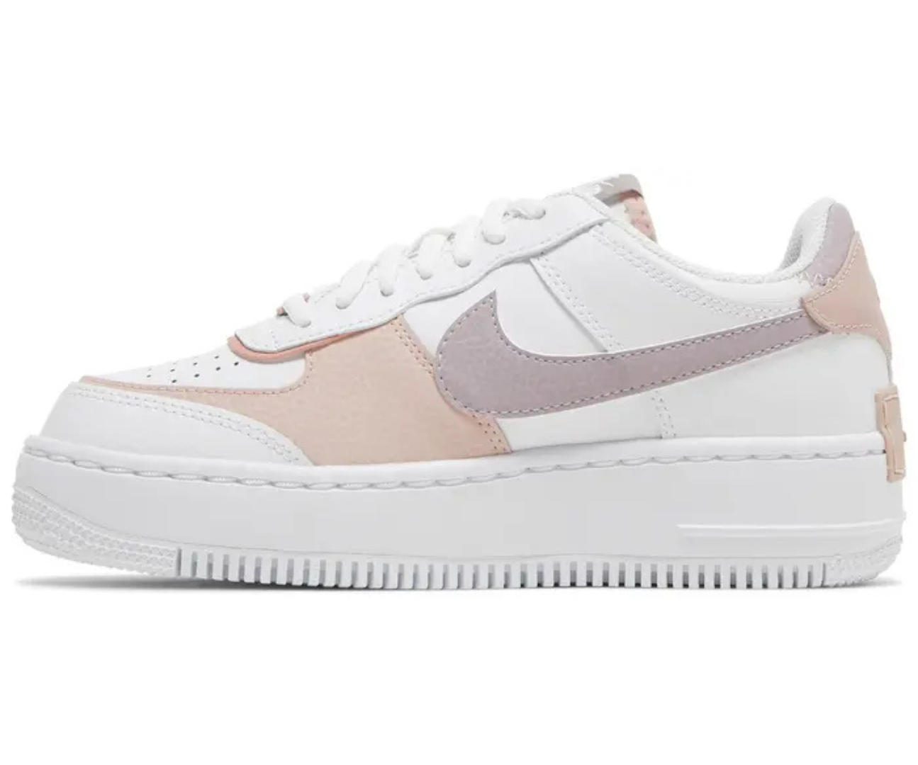 Air Force 1 Shadow White Pink Oxford