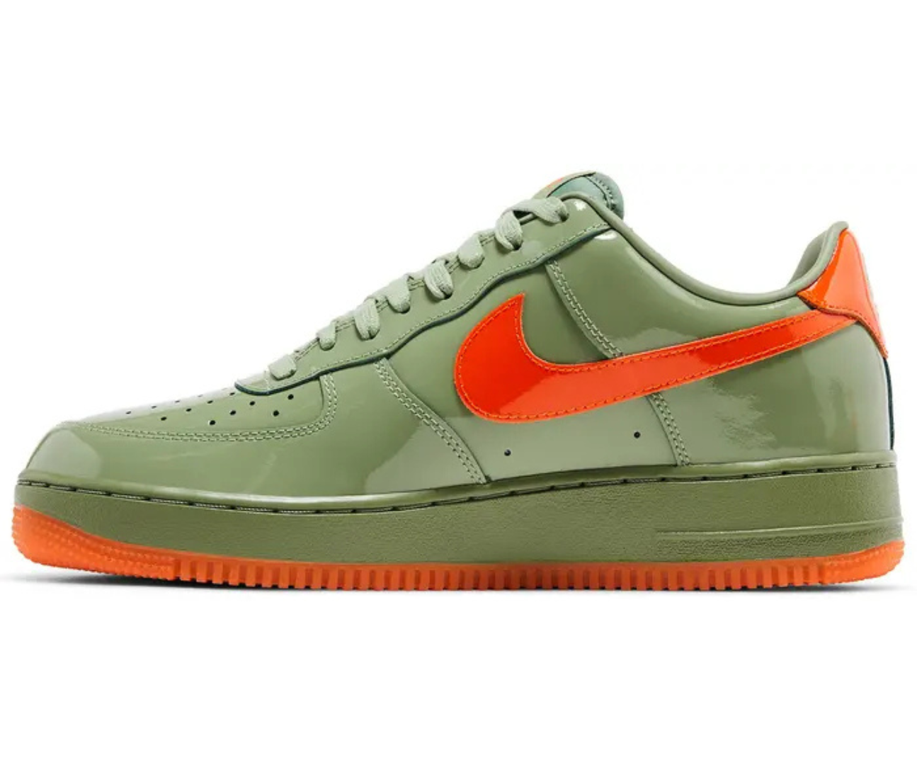 Air Force 1 Oil Green Safety Orange