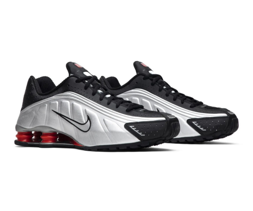 Shox R4 Black Metallic Silver