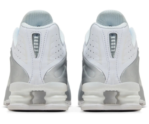 Shox R4 White Metallic Silver