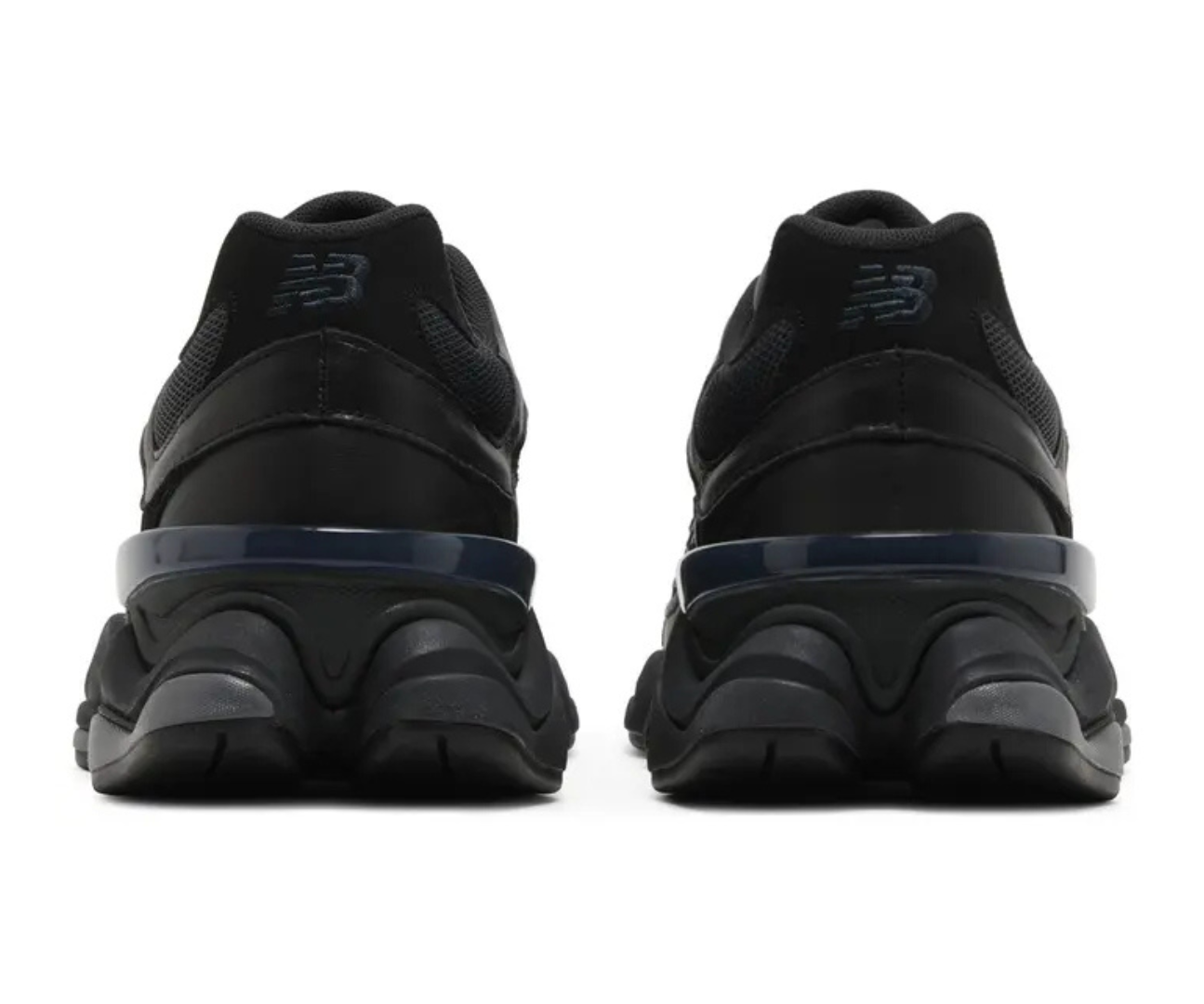 New Balance 9060 Triple Black Leather