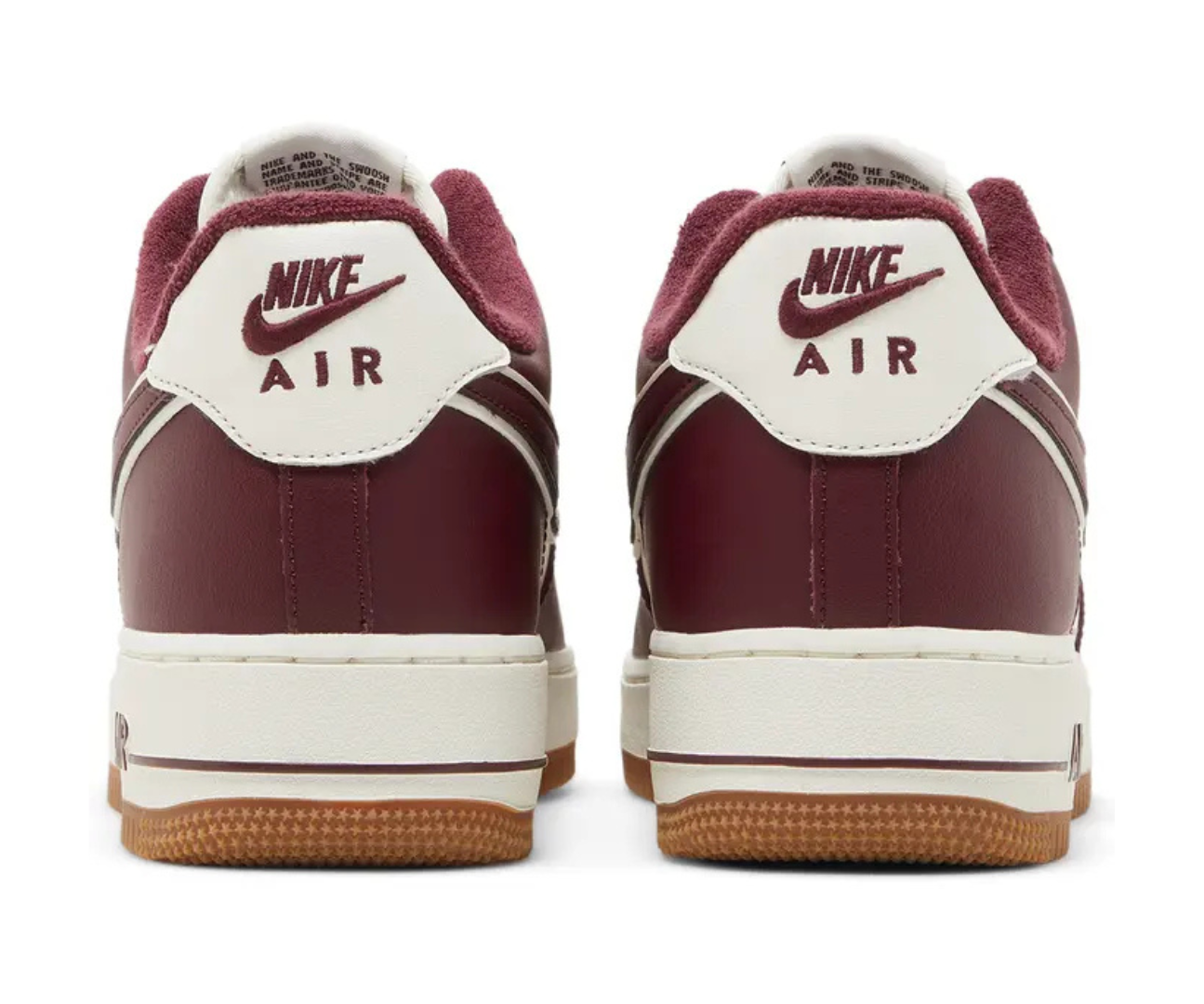 Air Force 1 College Night Maroon