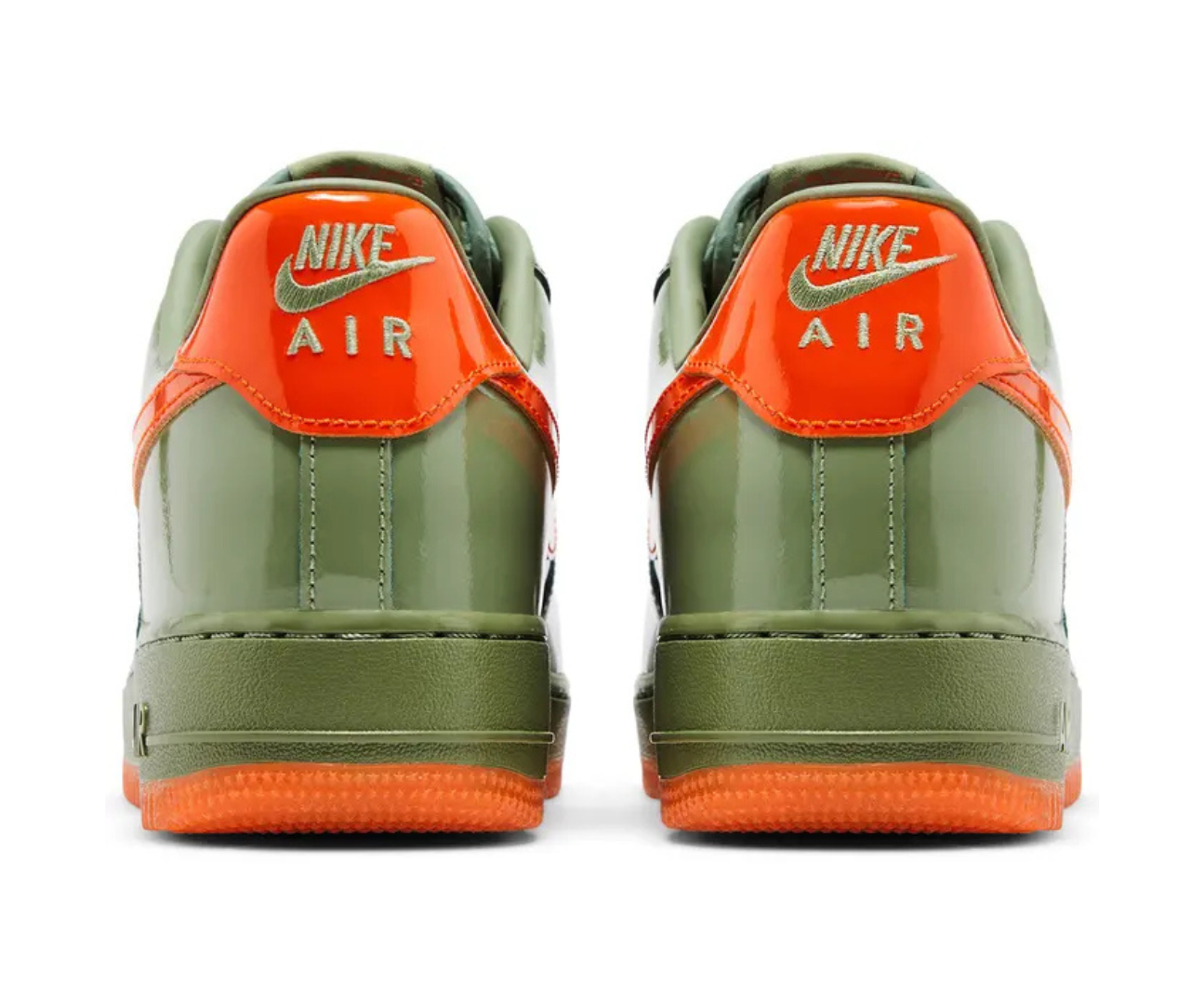 Air Force 1 Oil Green Safety Orange