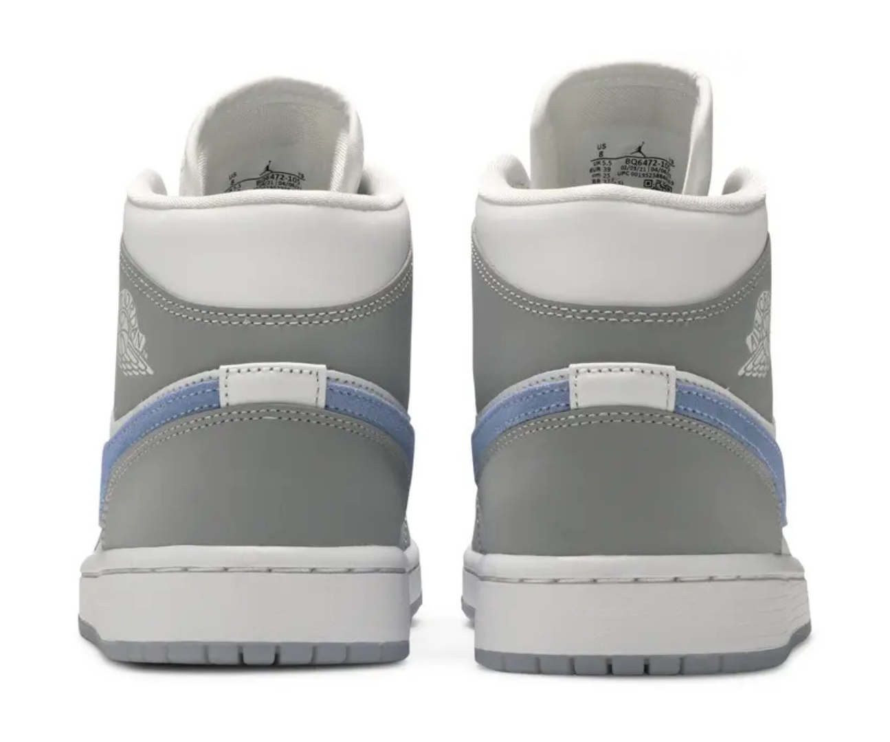 Jordan 1 Mid Wolf Grey Aluminum