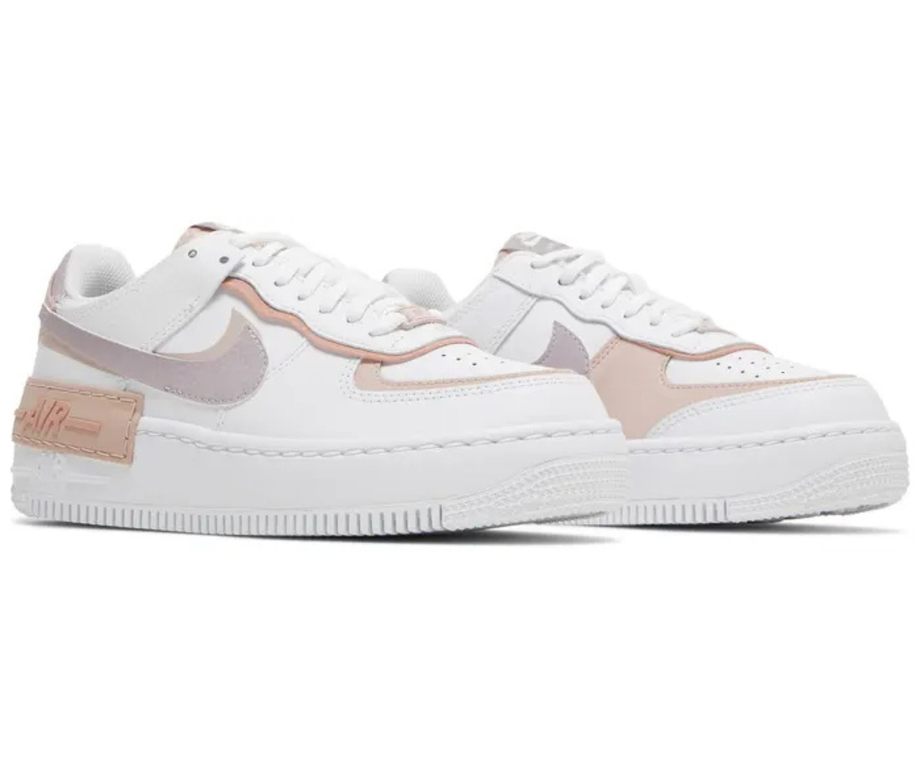 Air Force 1 Shadow White Pink Oxford