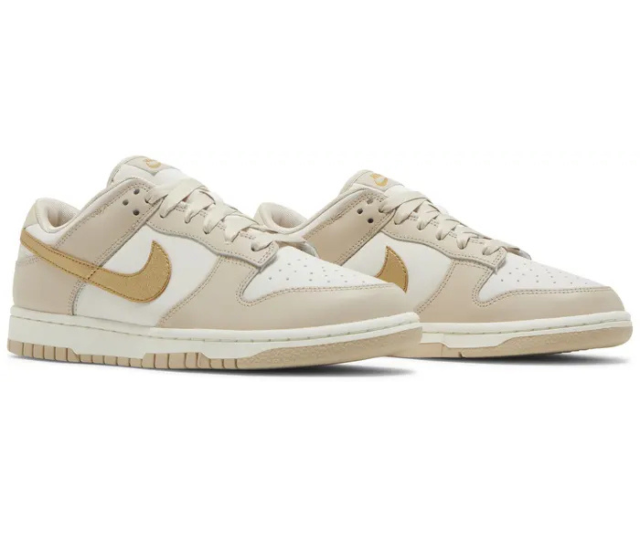 Dunk Low Gold Swoosh