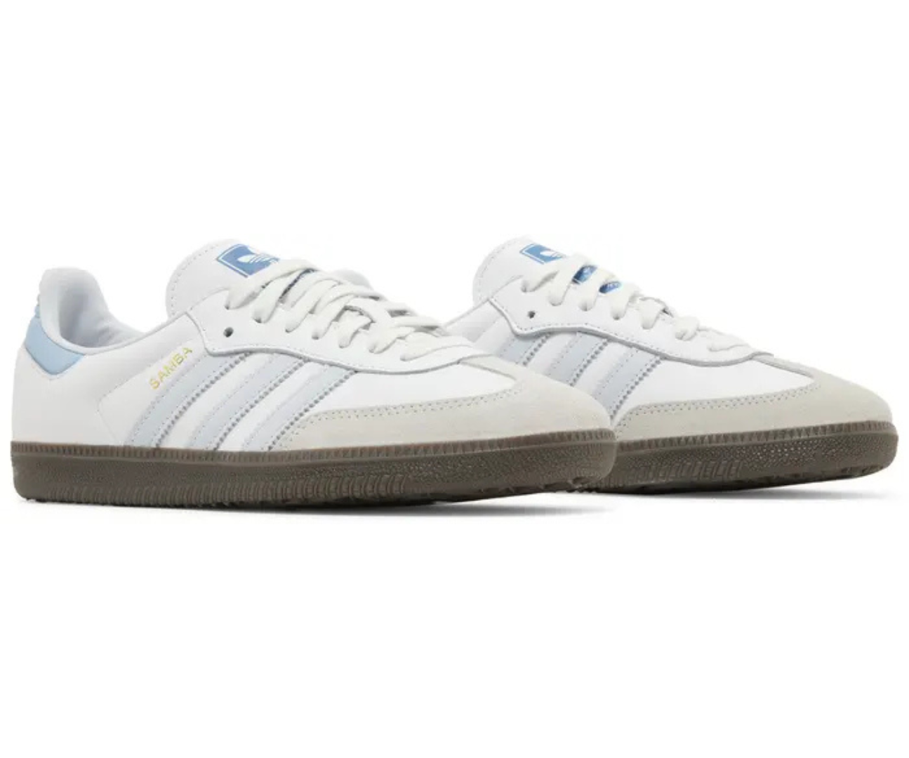 Samba OG White Halo Blue