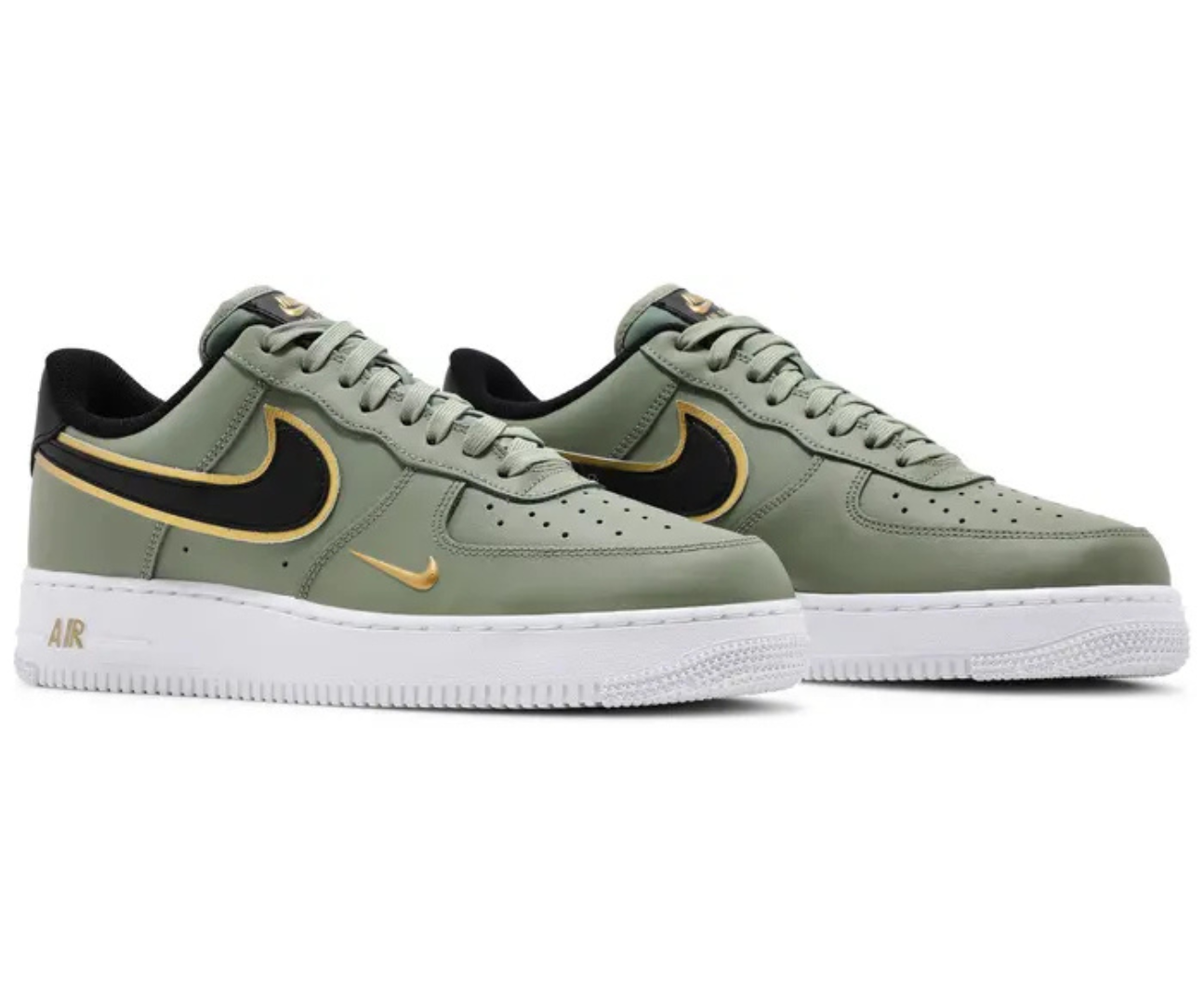 Air Force 1 Metallic Oil Green
