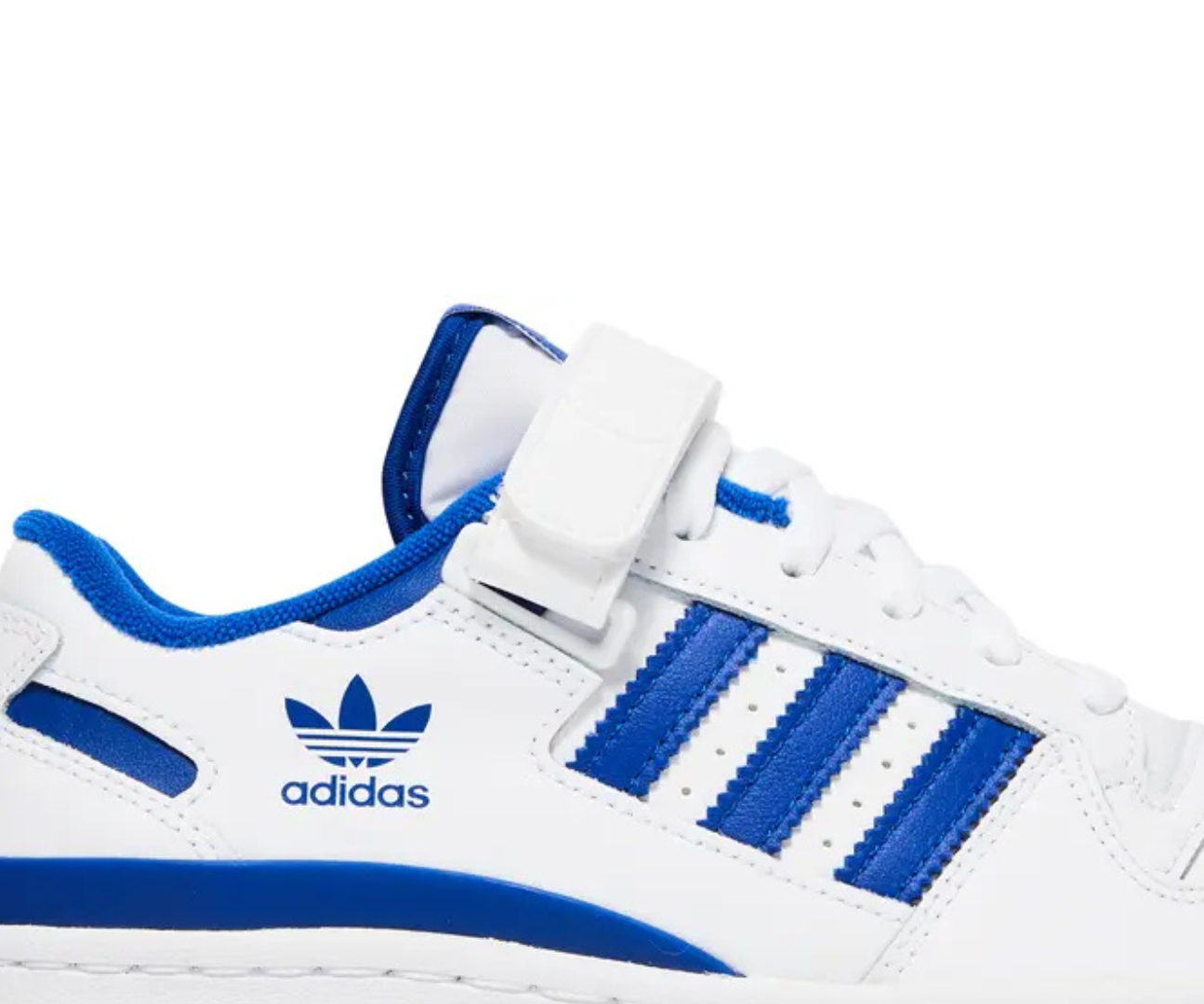 Forum Low J White Royal Blue