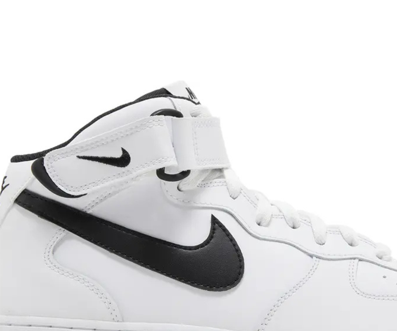 Air Force 1 Mid White Black