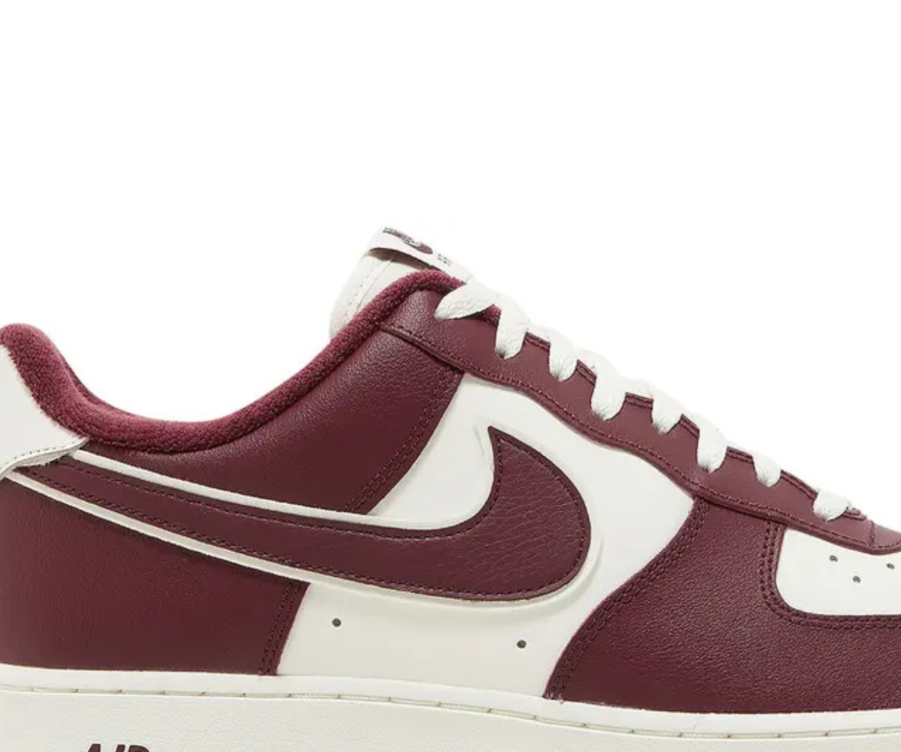 Air Force 1 College Night Maroon