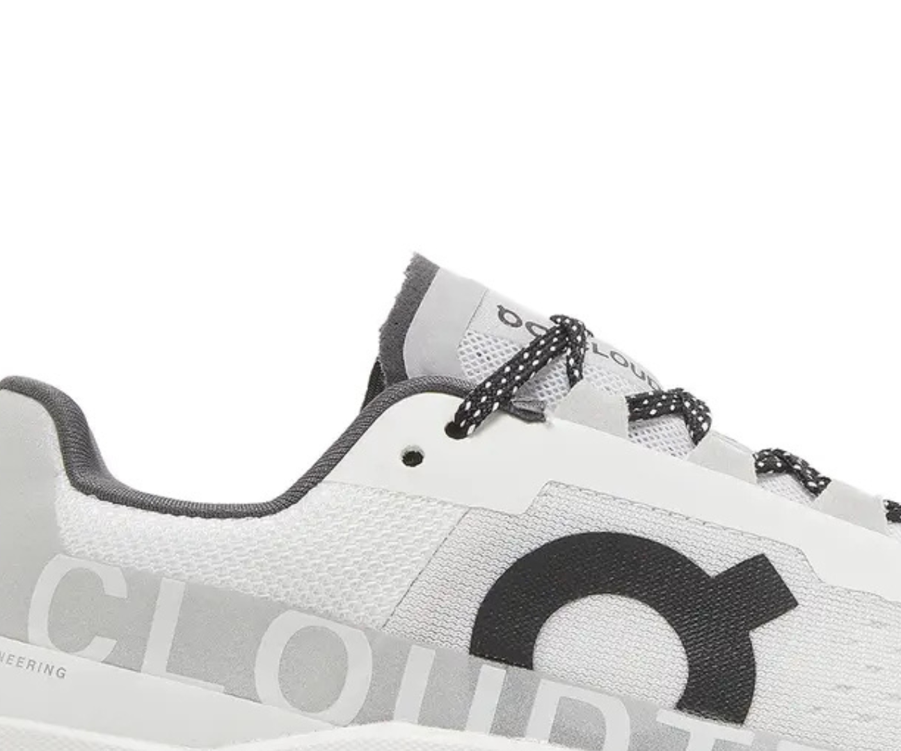 On Cloudmonster White Black