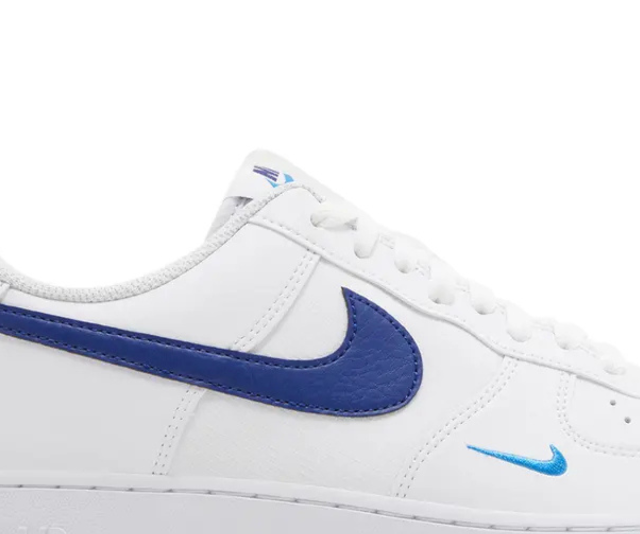 Air Force 1 White Deep Royal Blue