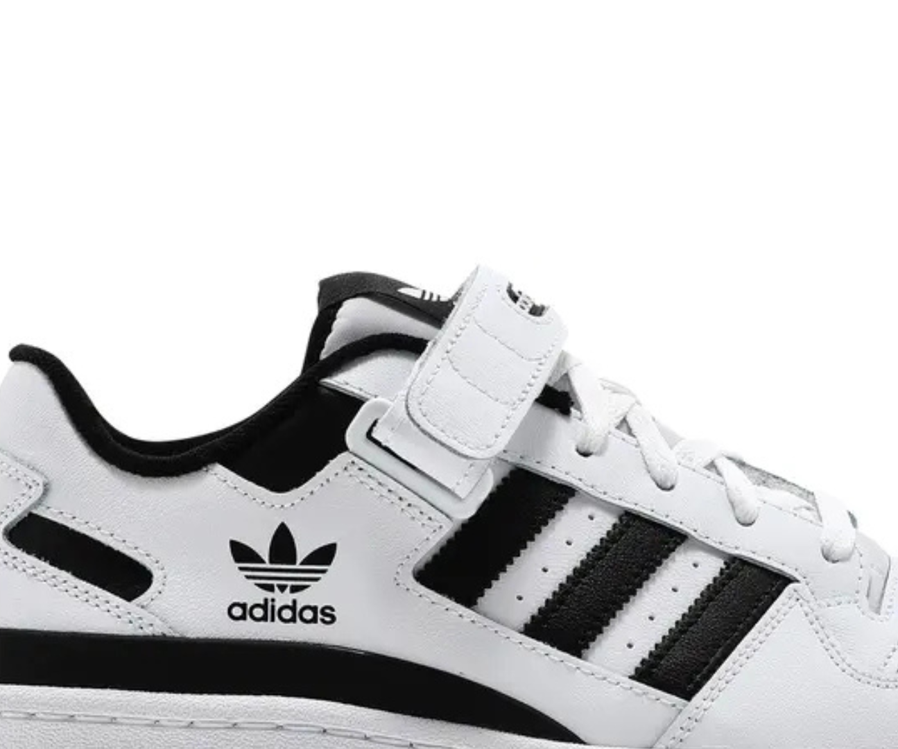 Forum Low White Black