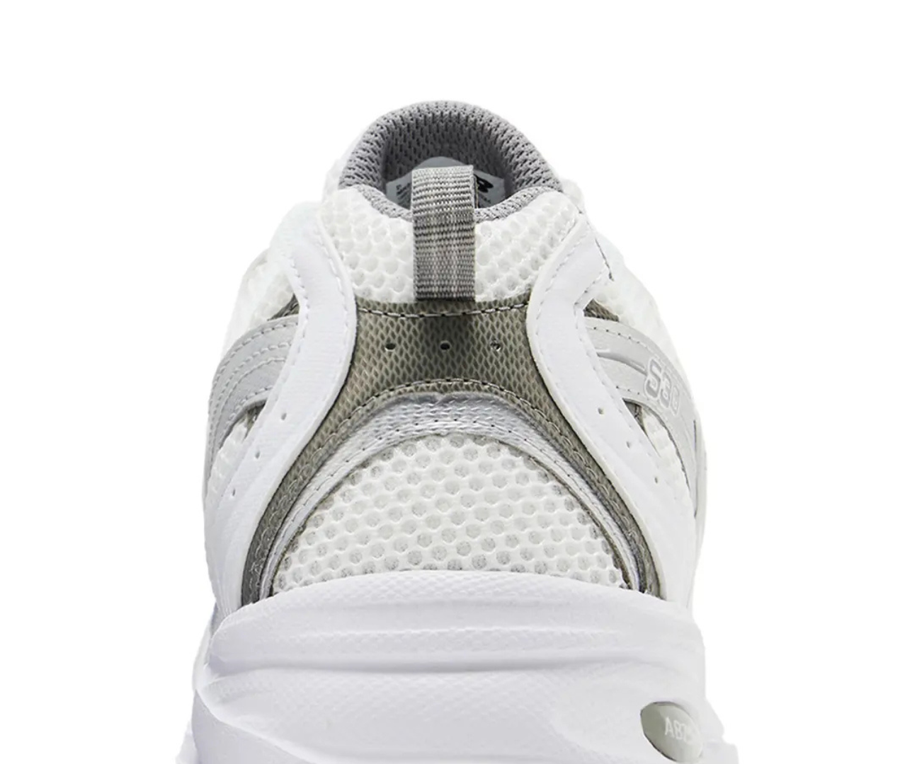 New Balance 530 White Metallic Silver