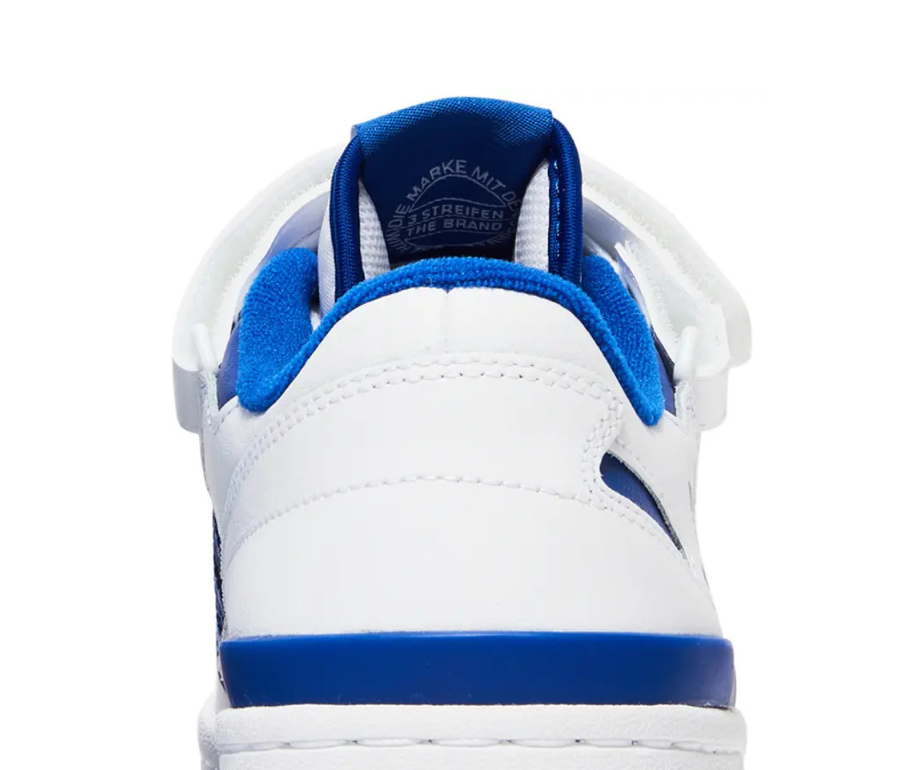 Forum Low J White Royal Blue