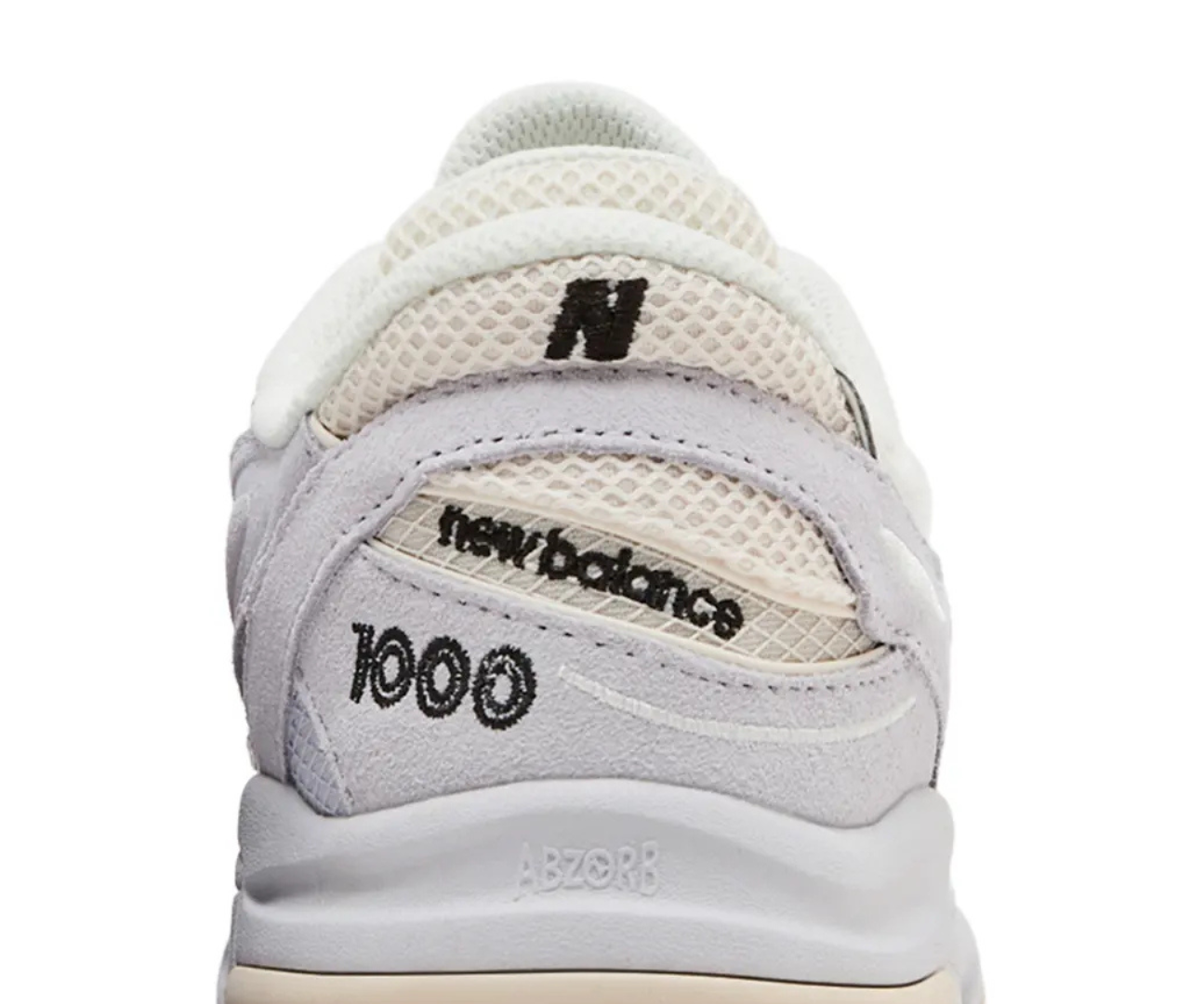 New Balance 1000 Pearl Grey Black