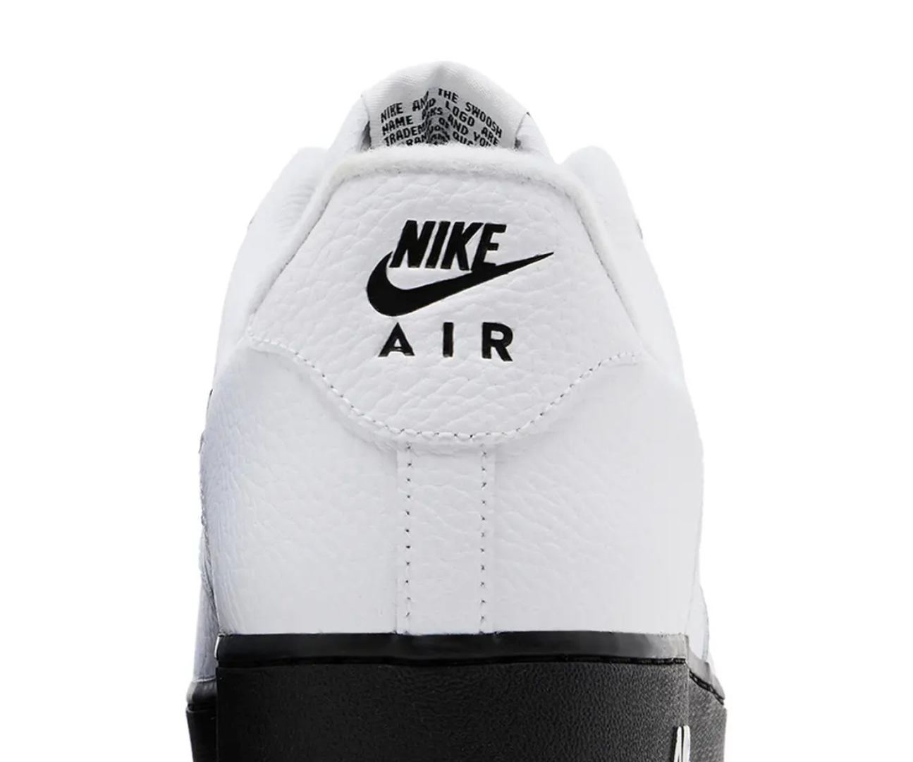 Air Force 1 White Black Jewel