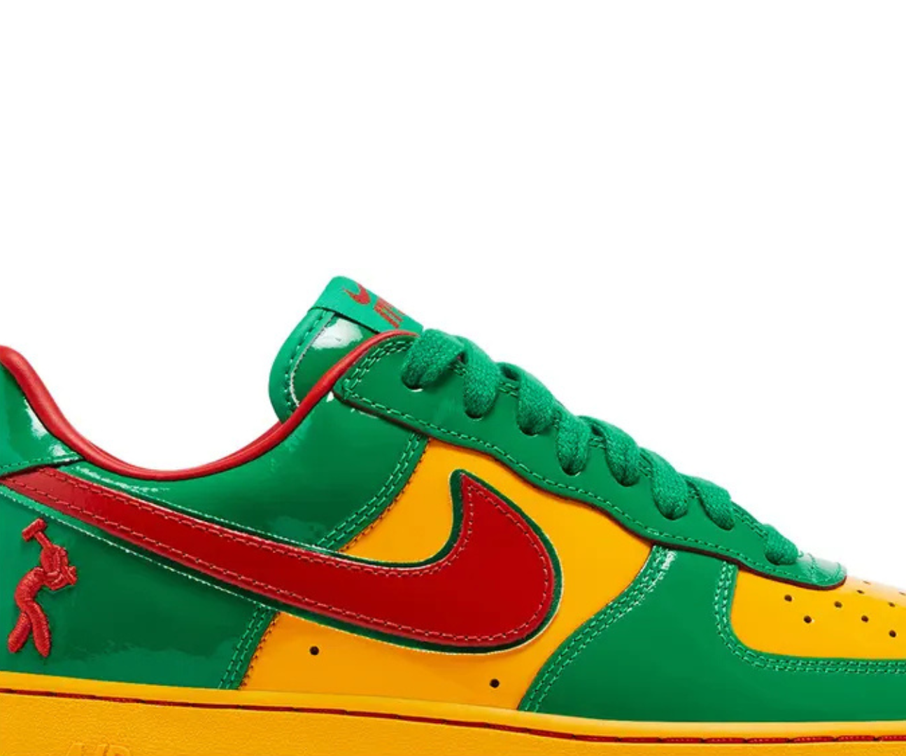 Lil Yachty x Air Force 1 Concrete Boys Lucky Green