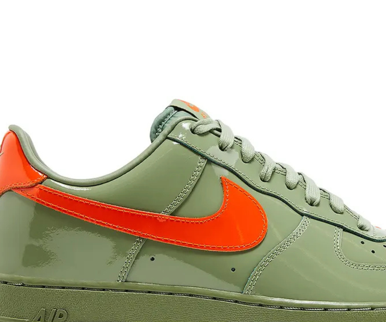 Air Force 1 Oil Green Safety Orange